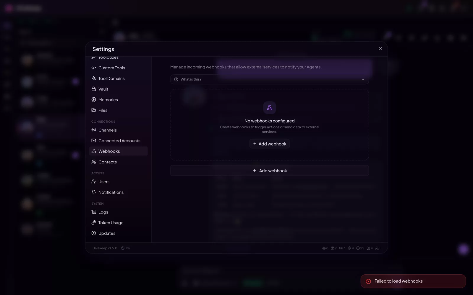 Wake on webhook
